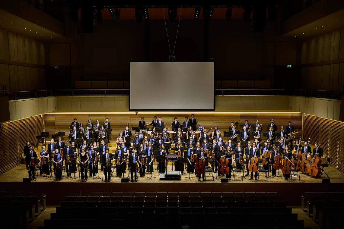 Gruppenfoto Festkonzert JSO NÖ Grafenegg