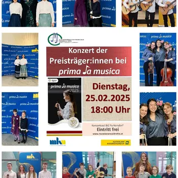 Erfolg für den Musikschulverband Wienerwald Mitte bei prima la musica 2025