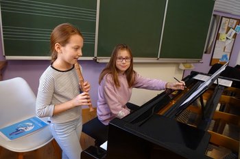 Komponieren für Kids in der Musikschule der Korneuburger Musikfreunde