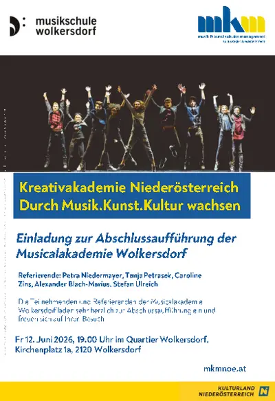 Abschlussaufführung Musicalakademie Wolkersdorf