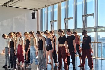 Bilder vom Workshop der Jugendtanzcompagnie Niederösterreich Step by STP