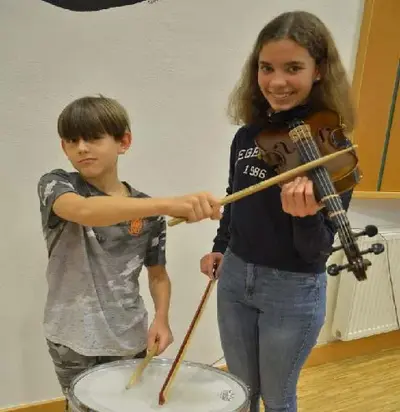 Foto: zVg Musikschule Thayatal: Klassenabend Geige und Schlagwerk