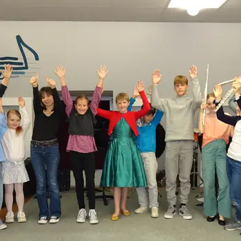 Die Flötistinnen und Flötisten ließen aufhorchen!