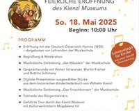 Wiedereröffnung des Wilhelm Kienzl-Museums in Paudorf