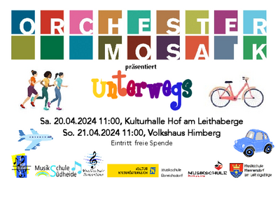 Konzert "unterwegs" - Orchester Mosaik