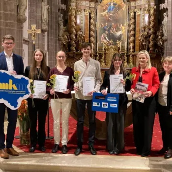 Fulminantes Orgelkonzert der prima la musica-Bundespreisträgerinnen und Bundespreisträger