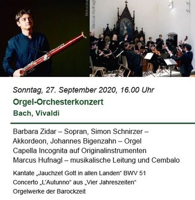 Orgel-Orchesterkonzert in Ziersdorf