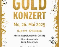 Goldkonzert im Fach Gesang