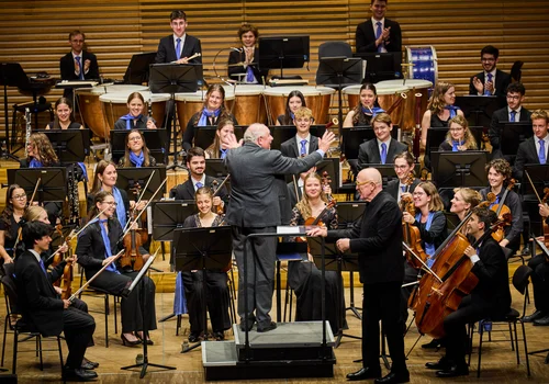 Schmetterer mittig; Festkonzert JSO NÖ Grafenegg