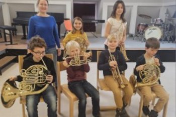 Klanggeschichten mit Blechblasinstrumenten