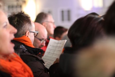 Weihnachtslied-Flashmob in der Spanischen Hofreitschule