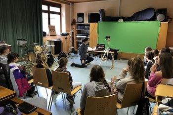 Filmworkshop in der Franz Schubert Regional-Musikschule