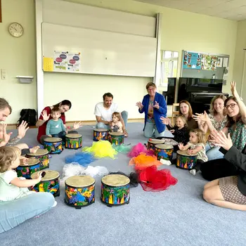 Elementare Musikkurse für Kinder von 0 bis 7 Jahren in der Regionalmusikschule Sieghartskirchen