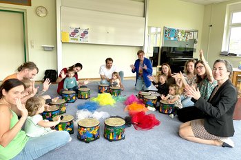 Elementare Musikkurse für Kinder von 0 bis 7 Jahren in der Regionalmusikschule Sieghartskirchen