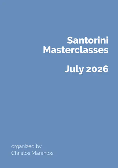 Masterclass Santorin