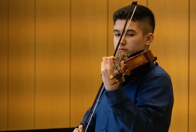 Musiker mit Viola
