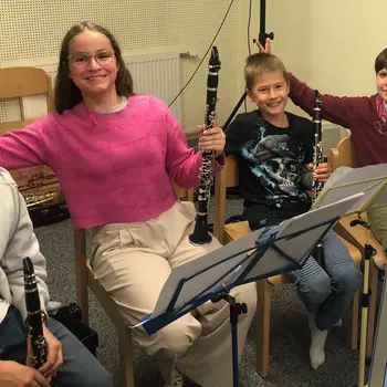 Erfolgreiches Klarinettenensemble in der Musikschule der Korneuburger Musikfreunde
