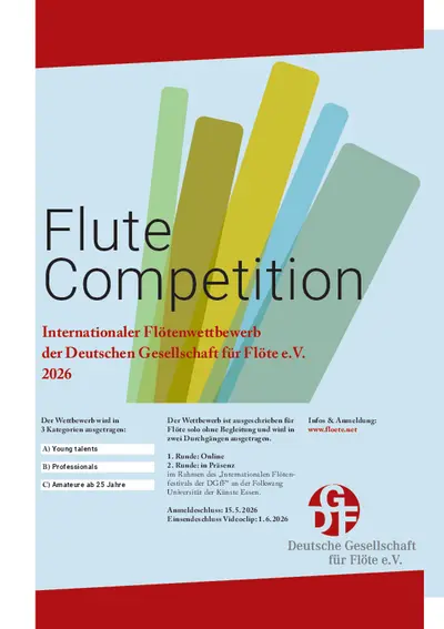 Flute Competition - Internationaler Flötenwettbewerb
