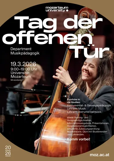 Tag der offenen Tür am Mozarteum Salzburg 2026