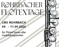 Rohrbacher Flötentage 2026
