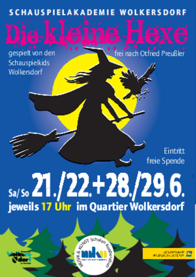 Aufführungen "Die kleine Hexe" Schauspielakademie KIDS Wolkersdorf