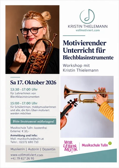 Motivierender Unterricht für Blechblasinstrumente