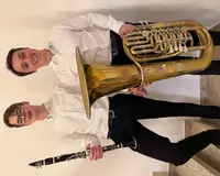 Goldprüfungskonzert Klarinette, David Ehmoser, Tuba, Bernhard Öhlböck