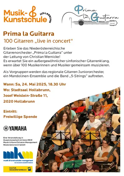 Konzert "prima la guitarra 2025"