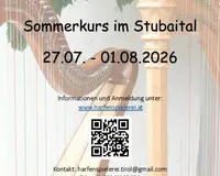 5. Harfenspielerei - Sommerkurs im Stubaital