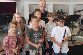 Endspurt der Klarinettenschüler