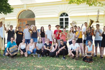 Jugendorchestercamp mit Musikern aus allen Teilen Österreichs