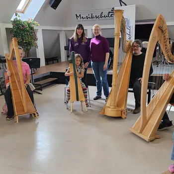 1-2-3-Harfenzauberei