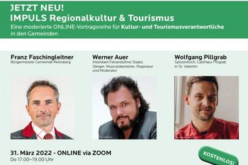 IMPULS Regionalkultur und Tourismus zum Thema „Regionaler Kulturtourismus: gelebte Praxis“ 