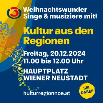 Singt und musiziert mit beim Ö3-Weihnachtswunder!