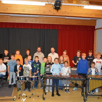 Schlagwerk-Klassenabend der MS Thayatal