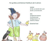 Die Hexe Rabaukel und die flüchtenden Hühner