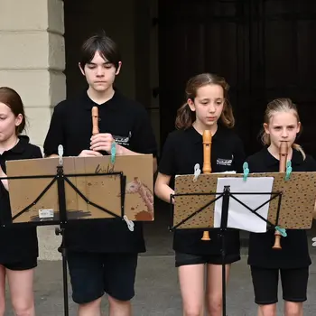 Korneuburger spielten im Erzbischöflichen Palais in Wien