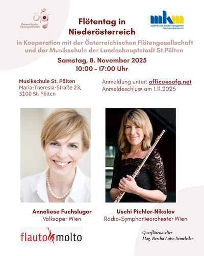 Flötentag in Niederösterreich 2025